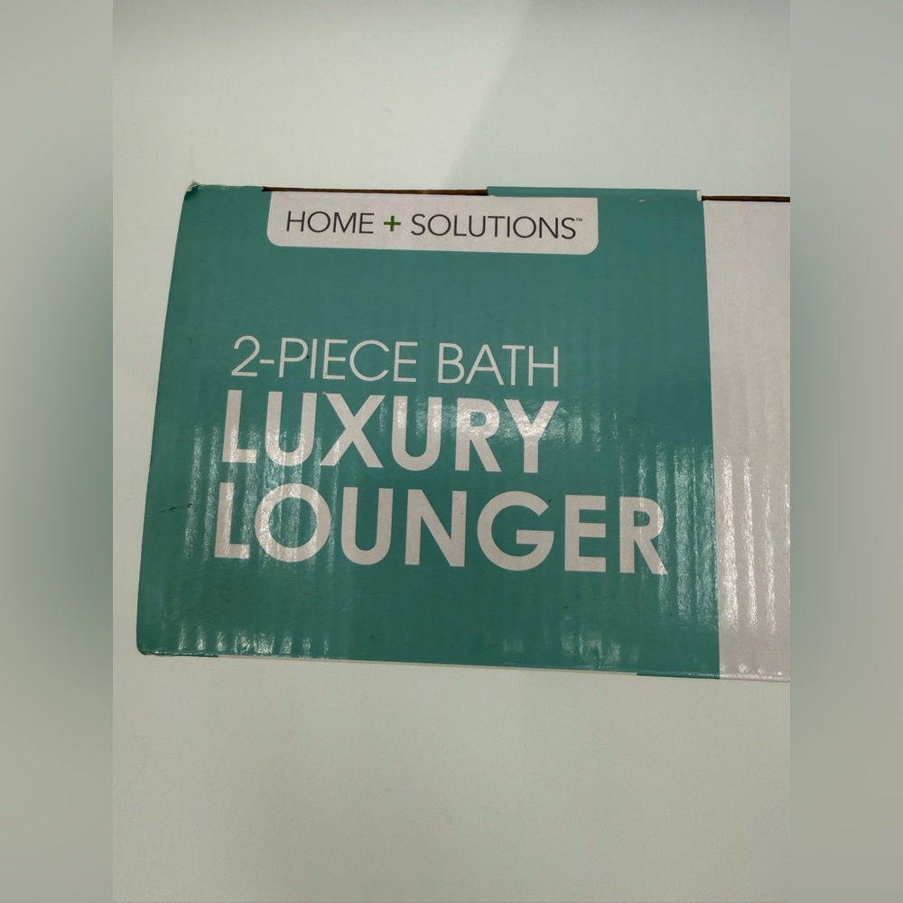 Home + Solutions 2-Piece Luxury Bath Lounger Mat & Pillow Spa Comfort Non-Slip - Picture 10 of 16